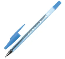 Ручка шариковая STAFF AA-927, СИНЯЯ, корпус тонированный, хромированные детали, 0,7 мм, линия 0,35 мм, 142809