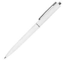 Ручка шариковая автоматическая BRAUBERG X17 WHITE, СИНЯЯ, корпус белый, стандартный узел 0,7 мм, линия письма 0,5 мм, 144156