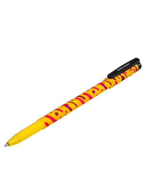 Ручка шариковая BRAUBERG SOFT TOUCH GRIP 