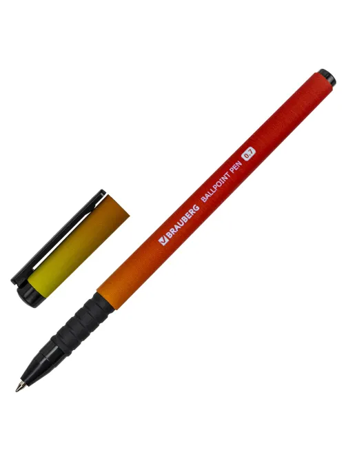 Ручка шариковая BRAUBERG SOFT TOUCH GRIP 