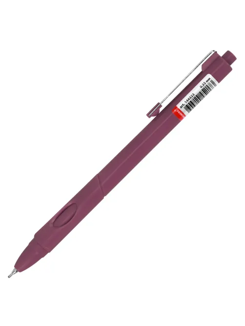 Ручка шариковая автоматическая с грипом BRAUBERG 