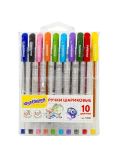 Ручки шариковые масляные ЮНЛАНДИЯ 