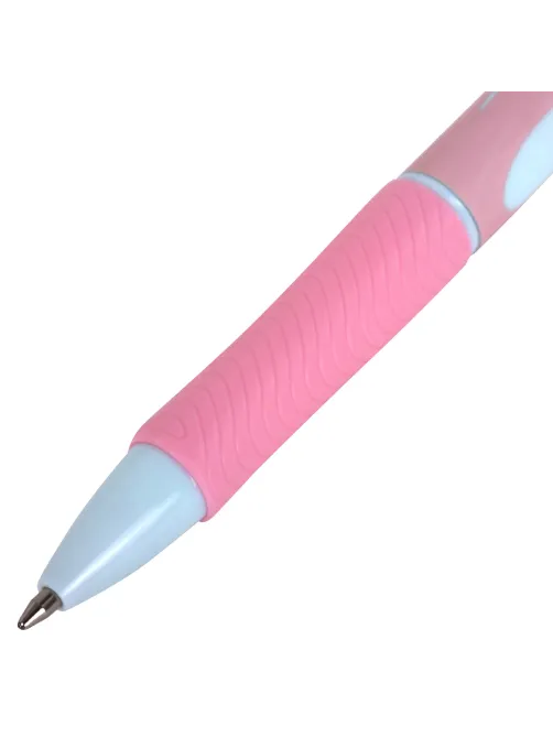 Ручка шариковая автоматическая BRAUBERG ULTRA-RT PASTEL, СИНЯЯ, 0,7 мм, линия 0,35 мм, 143933