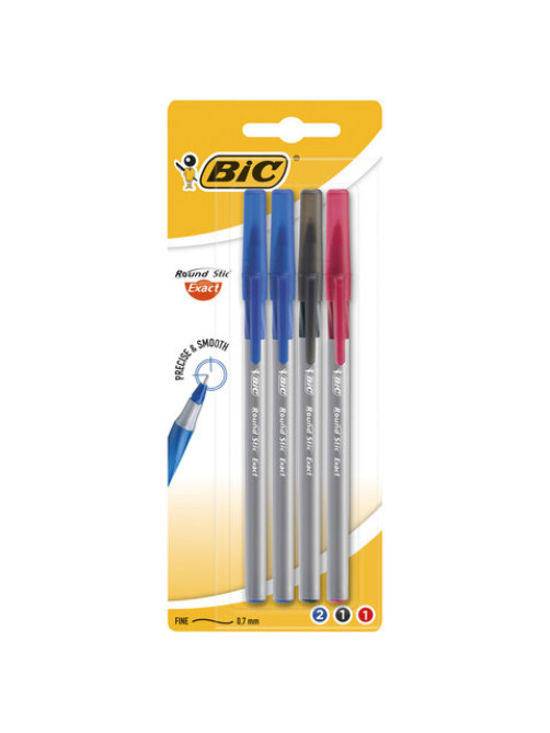 Ручки шариковые с грипом BIC 