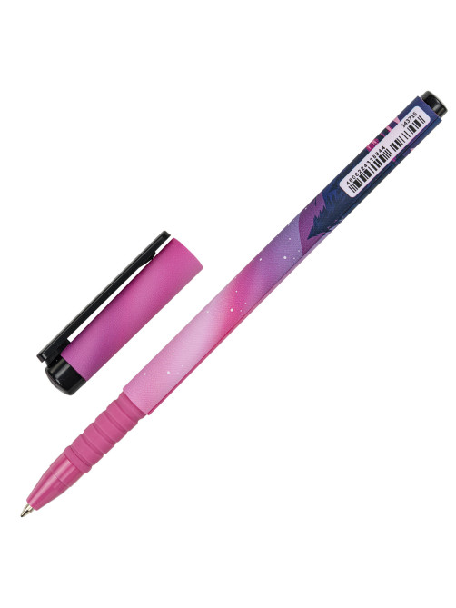 Ручка шариковая BRAUBERG SOFT TOUCH GRIP 