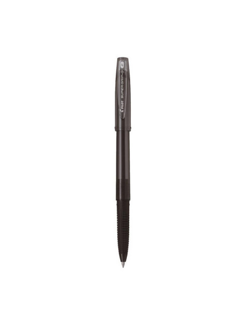 Ручка шариковая с грипом PILOT Super Grip G, ЧЕРНАЯ, узел 0,7 мм, линия 0,22 мм, BPS-GG-F B