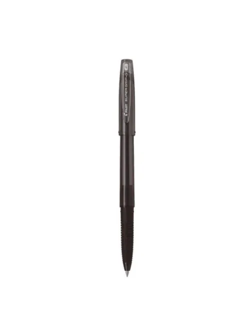 Ручка шариковая с грипом PILOT Super Grip G, ЧЕРНАЯ, узел 0,7 мм, линия 0,22 мм, BPS-GG-F B