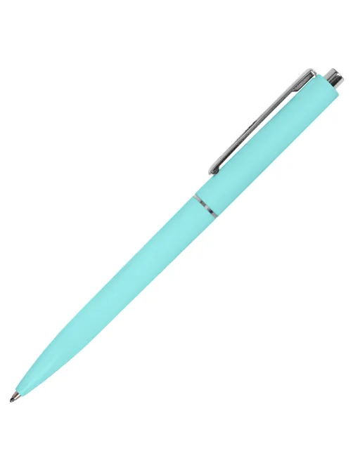 Ручка шариковая автоматическая BRAUBERG X17 PASTEL, СИНЯЯ, стандартный узел 0,7 мм, линия письма 0,5 мм, 144155