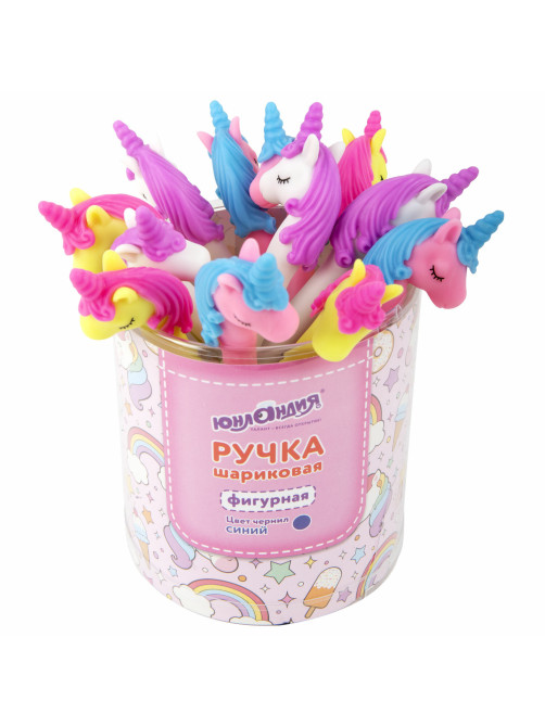 Ручка фигурная шариковая ЮНЛАНДИЯ 