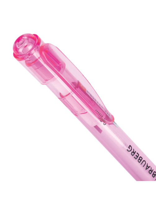 Ручка шариковая автоматическая с грипом BRAUBERG 