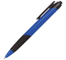 Ручка шариковая масляная автоматическая с грипом BRAUBERG 