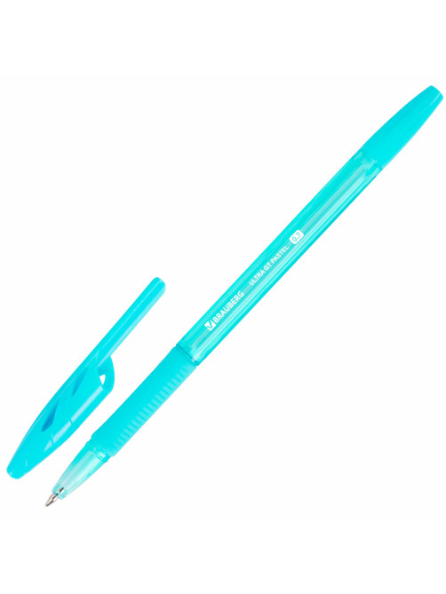 Ручка шариковая с грипом BRAUBERG 