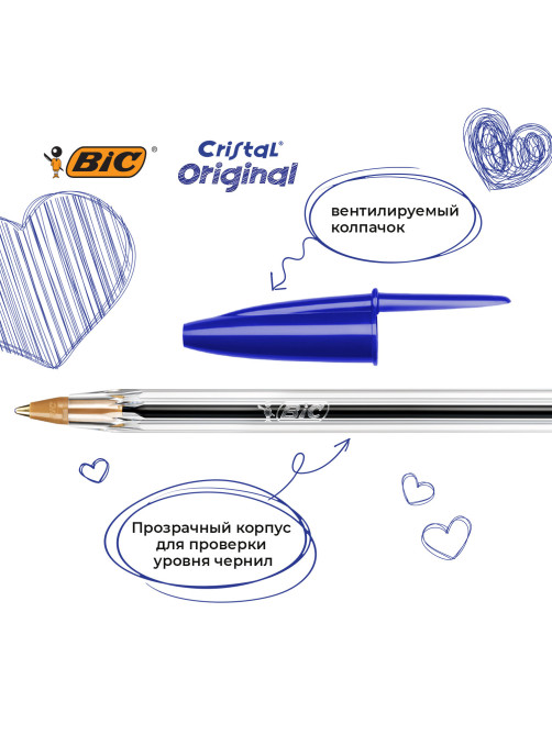 Ручки шариковые BIC 