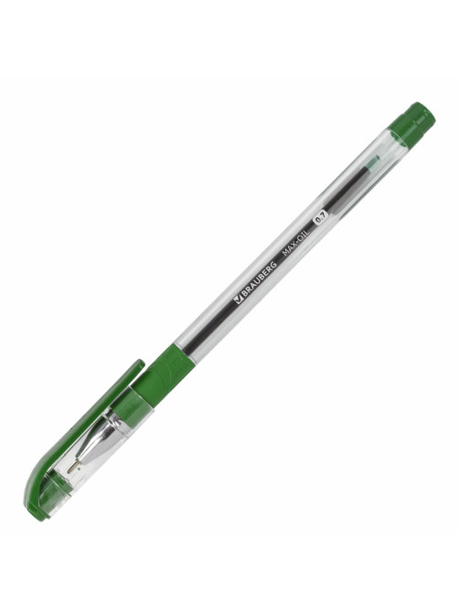 Ручка шариковая масляная с грипом BRAUBERG 