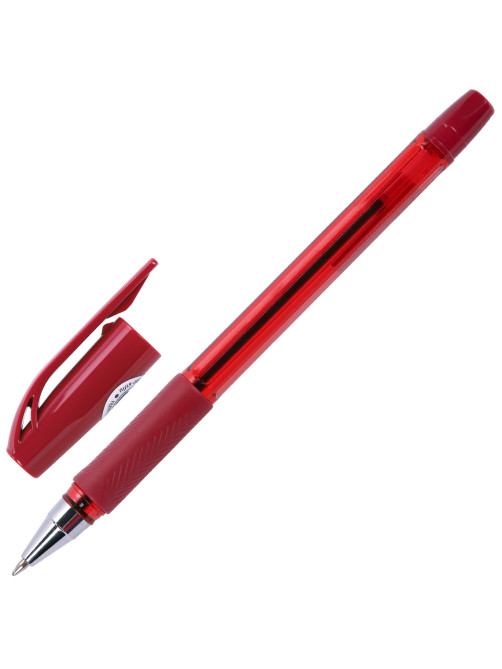 Ручка шариковая BRAUBERG BP-GT VIVID, СИНЯЯ, корпус ассорти, пишущий узел 0,7 мм, линия письма 0,35 мм, 144502