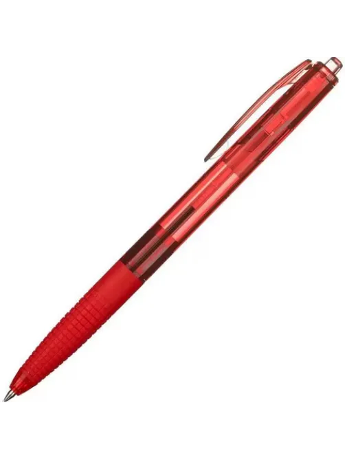 Ручка шариковая автоматическая с грипом PILOT Super Grip G, КРАСНАЯ, линия 0,22 мм, BPGG-8R-F R