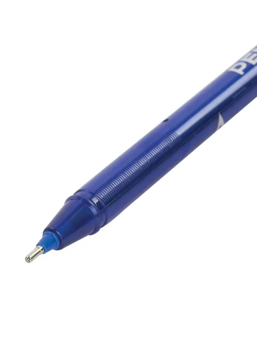 Ручка шариковая масляная PENSAN Star Tech, СИНЯЯ, игольчатый узел 1 мм, линия 0,8 мм, 2260/12