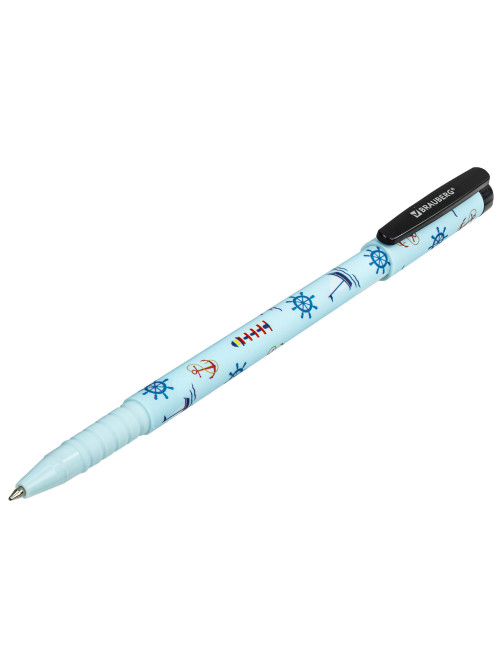Ручка шариковая BRAUBERG SOFT TOUCH GRIP 