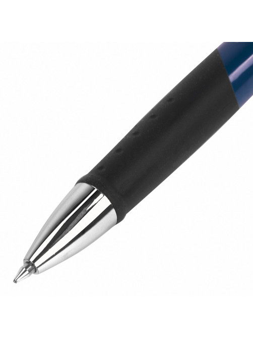 Ручка шариковая автоматическая с грипом BRAUBERG 