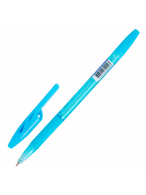 Ручка шариковая с грипом BRAUBERG 