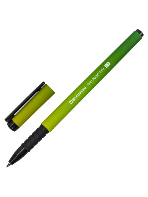 Ручка шариковая BRAUBERG SOFT TOUCH GRIP 