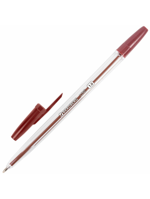 Ручки шариковые BRAUBERG, НАБОР 10 шт., АССОРТИ, 