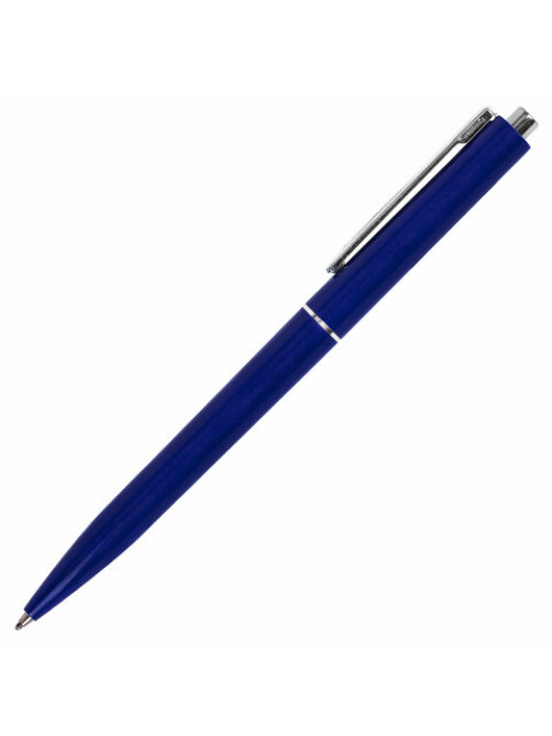 Ручка шариковая автоматическая BRAUBERG X17 BLUE, СИНЯЯ, корпус синий, стандартный узел 0,7 мм, линия письма 0,5 мм, 144157