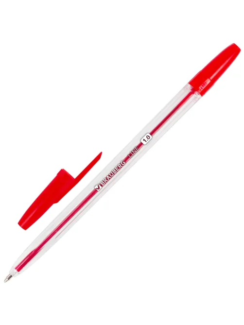 Ручки шариковые BRAUBERG, НАБОР 6 шт., АССОРТИ, 