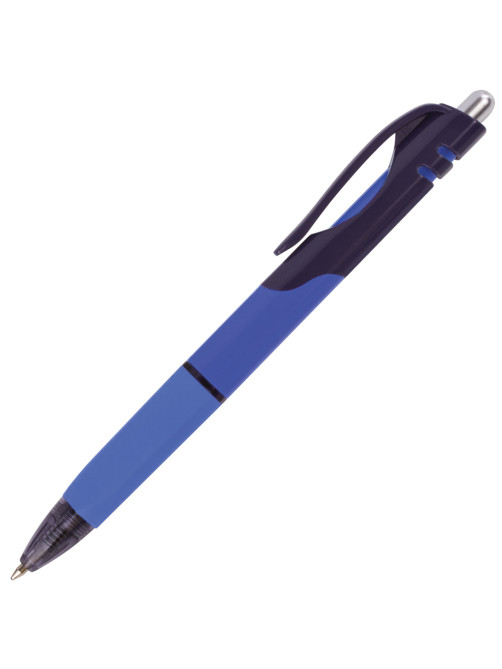 Ручка шариковая автоматическая с грипом BRAUBERG 