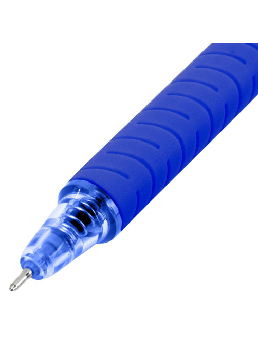Ручка шариковая автоматическая с грипом BRAUBERG 