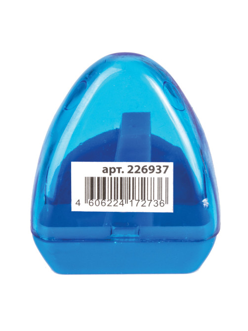 Точилка BRAUBERG BELL с контейнером, пластиковая, конусообразная, цвет корпуса ассорти, 226937