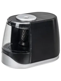 Точилка электрическая BRAUBERG ONE фреза с автостопом, 4 батарейки AA/USB (под адаптер), 270577
