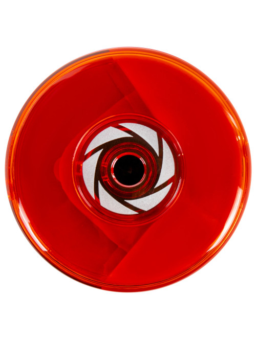 Точилка электрическая BRAUBERG DOUBLE BLADE RED, двойное лезвие, питание от 2 батареек АА, 271338