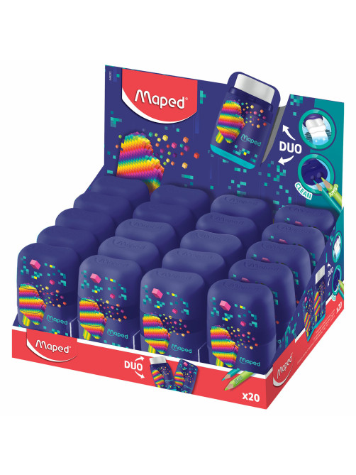 Точилка с ластиком 2 в 1 MAPED (Франция) 