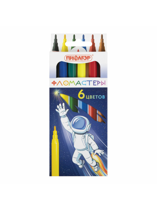 Фломастеры ПИФАГОР 