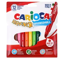 Фломастеры утолщенные CARIOCA (Италия) 