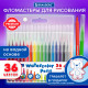 Фломастеры BRAUBERG PREMIUM, 36 цветов, КЛАССИЧЕСКИЕ, вентилируемый колпачок, ПВХ-упаковка, 152505