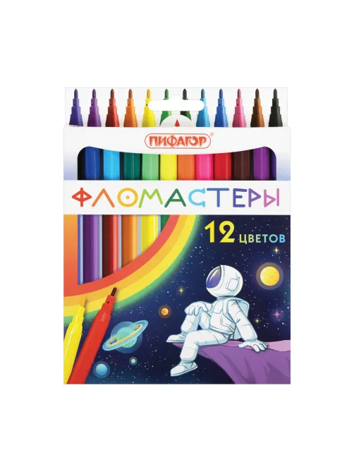 Фломастеры ПИФАГОР 