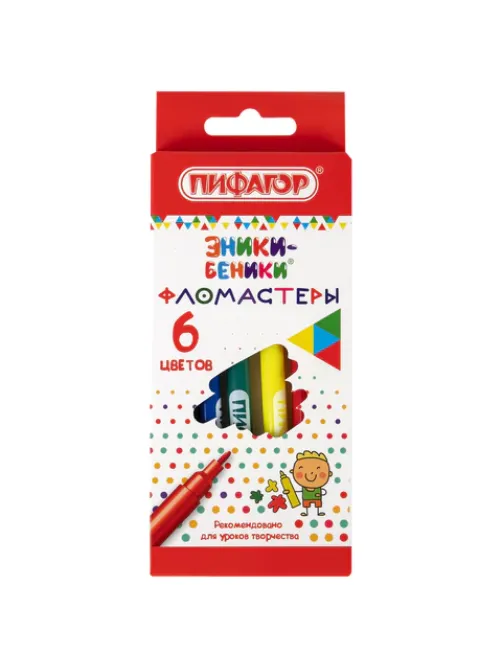 Фломастеры ПИФАГОР 