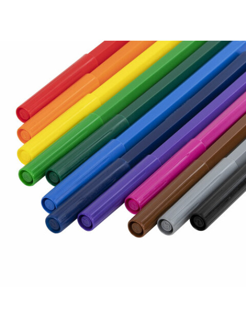Фломастеры 12 ЦВЕТОВ CENTROPEN 