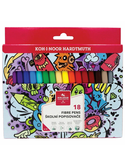 Фломастеры KOH-I-NOOR 
