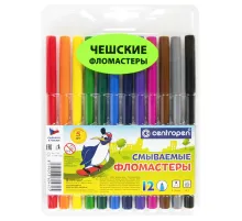 Фломастеры 12 ЦВЕТОВ CENTROPEN 