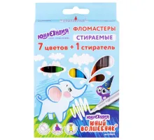 Фломастеры стираемые ЮНЛАНДИЯ 