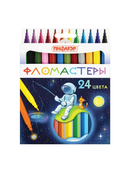 Фломастеры ПИФАГОР 