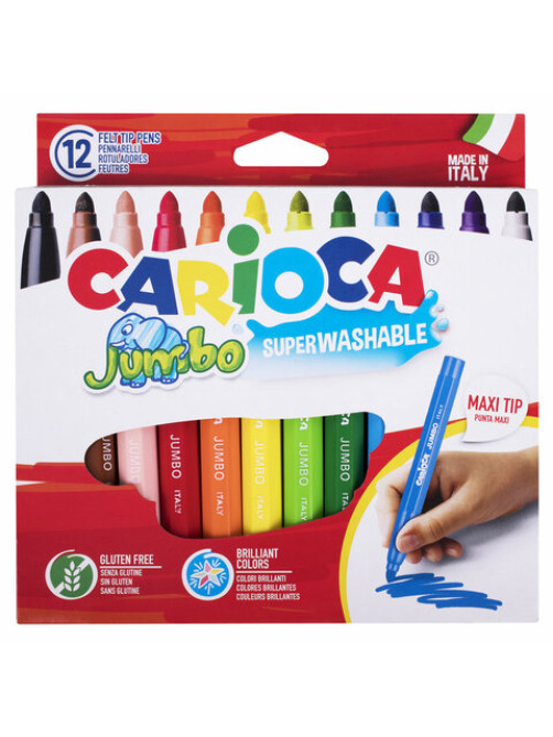 Фломастеры утолщенные CARIOCA 