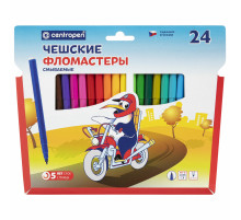 Фломастеры 24 ЦВЕТА CENTROPEN 