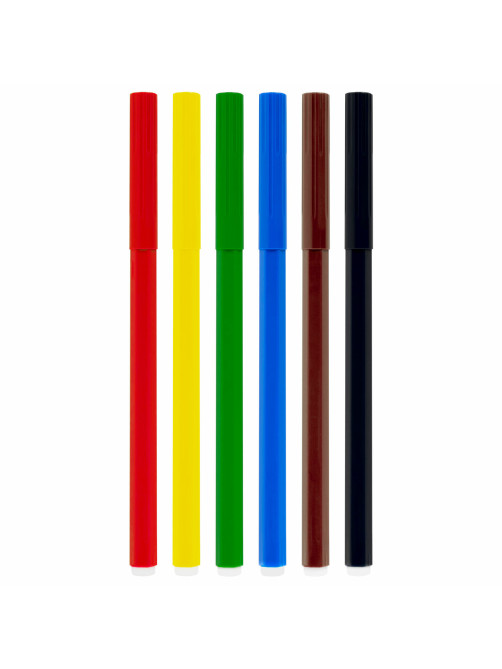 Фломастеры 6 ЦВЕТОВ CENTROPEN 