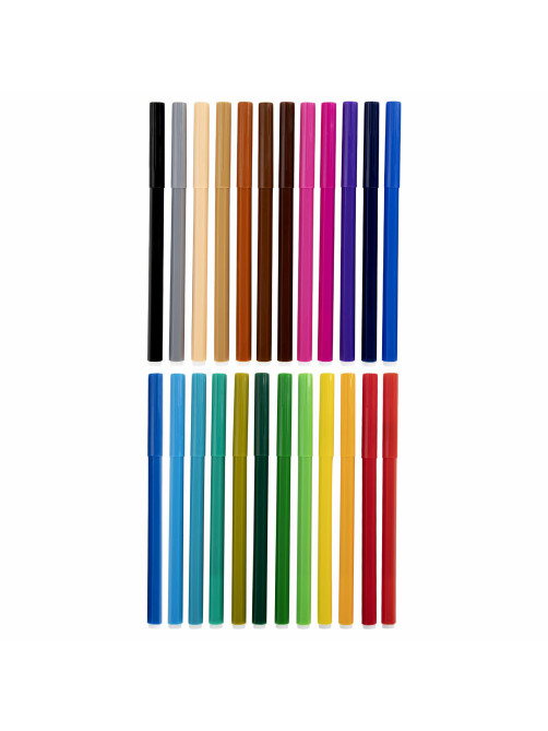 Фломастеры 24 ЦВЕТА CENTROPEN 