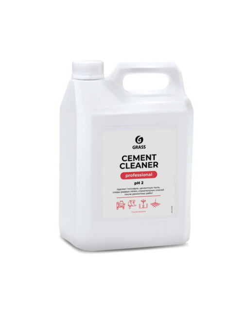 Средство для уборки после строительства 5,5 кг GRASS CEMENT CLEANER, кислотное, концентрат, 125305