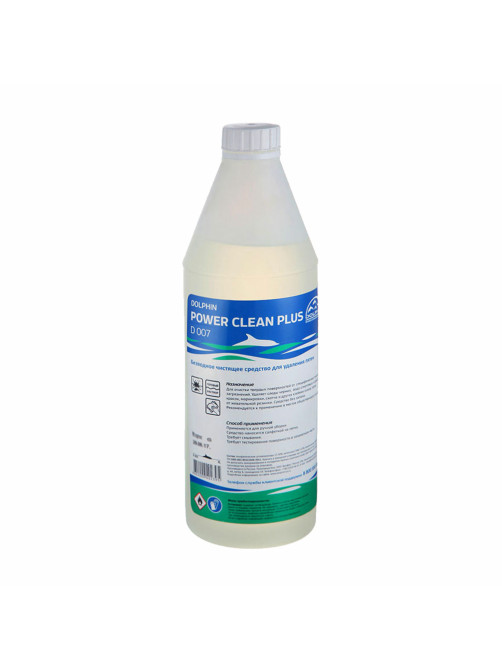 Антискотч для удаления маркера, краски, этикеток Dolphin Power Clean Plus, 1 л, D007-1